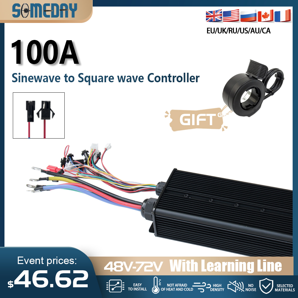 72V 100A Sabvoton Controller - وحدة تحكم محرك بدون فرش 48V-72V