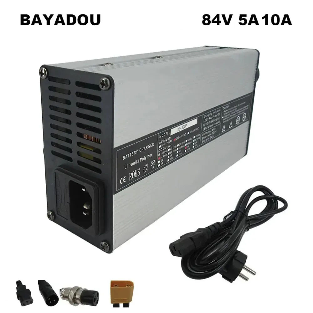 84V 20A Smart Charger - شاحن ليثيوم ذكي 72 فولت 4