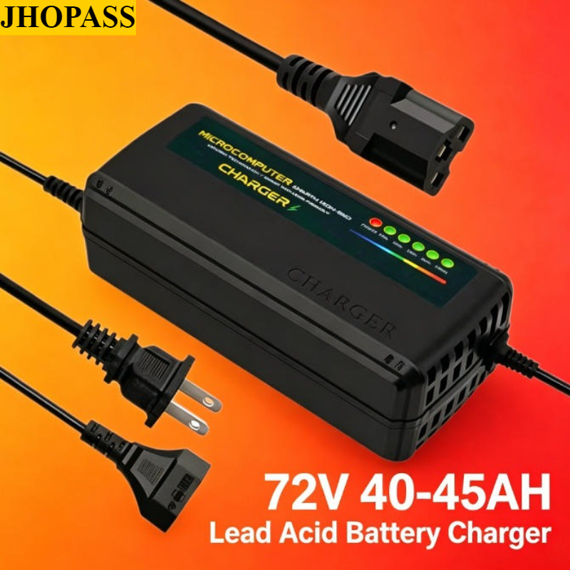 84V 20A Smart Charger - شاحن بطارية حمض الرصاص الجاف LED