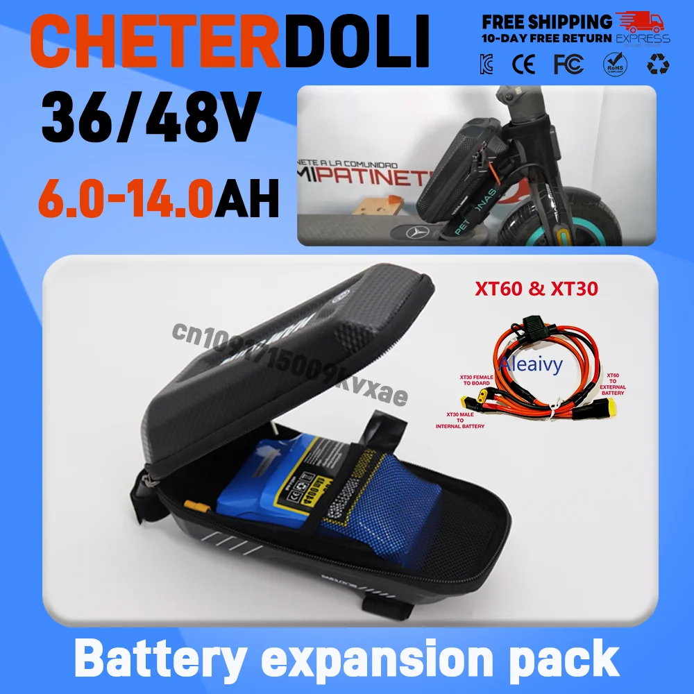بطارية 36/48 فولت 4.4 أمبير في - مراجعة 60V 50Ah Electric Scooter Battery وسعره