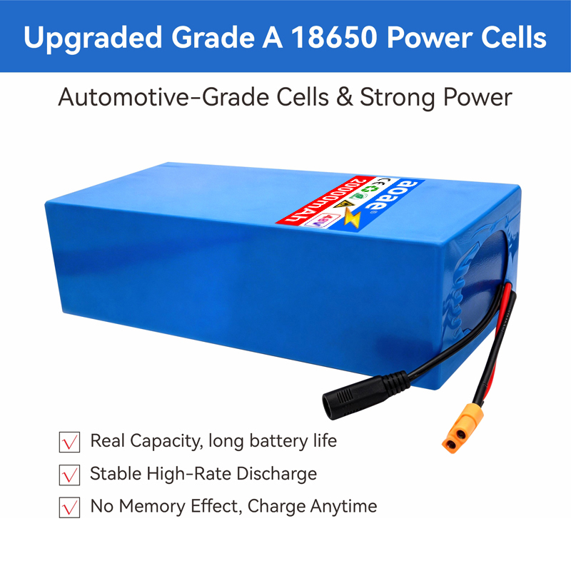 بطارية سكوتر كهربائي 48 فولت 1 - مراجعة 60V 50Ah Electric Scooter Battery وسعره