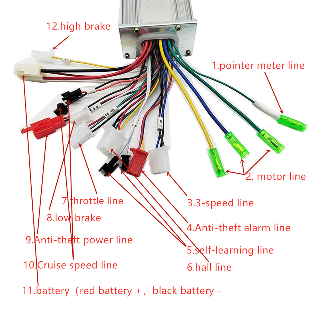 وحدة تحكم بدون فرش للدراجة الإ - مراجعة Kelly Kls7230S Controller وسعره