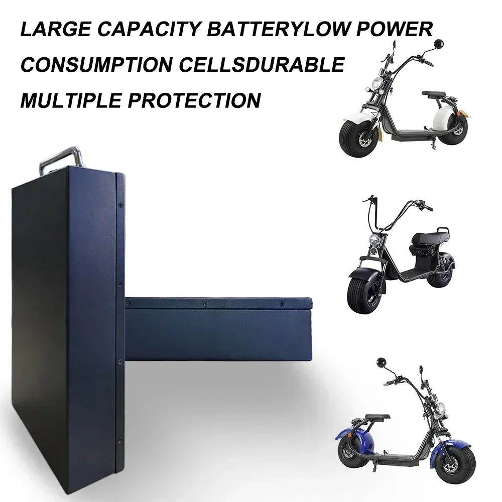 60 فولت 20 أمبير-60 أمبير بطار - مراجعة 60V 50Ah Electric Scooter Battery وسعره