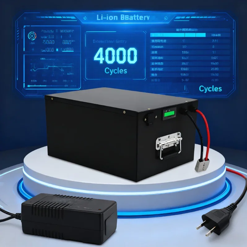 بطارية ليثيوم أيون 84 فولت 50  - مراجعة 72V 40Ah Lifepo4 Battery Pack وسعره