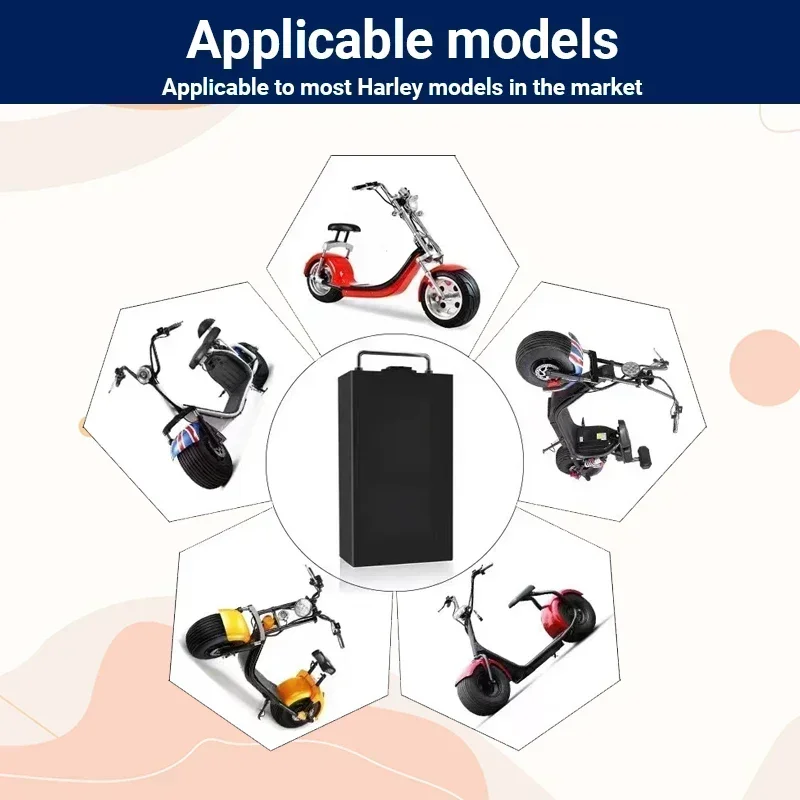 بطاريات ليثيوم 60 فولت 20 أمبي - مراجعة 60V 50Ah Electric Scooter Battery وسعره