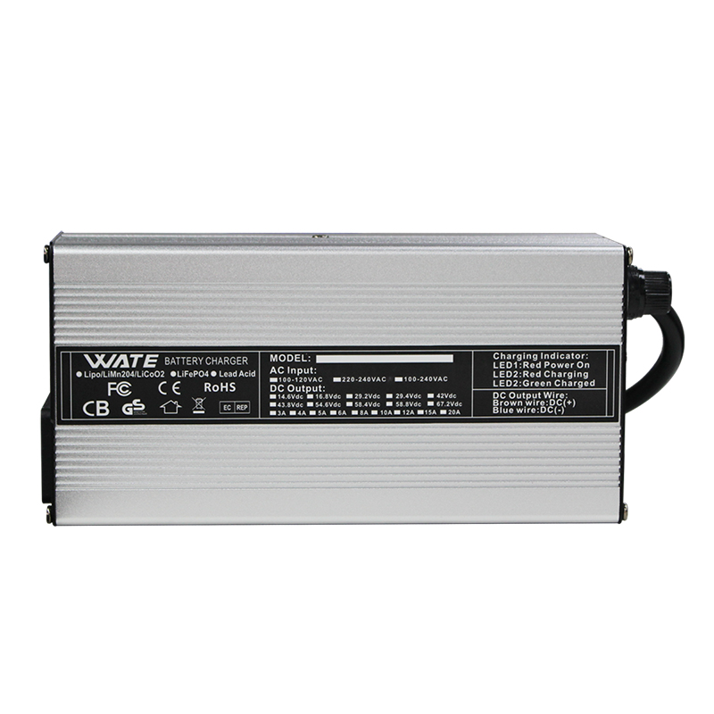 67.2 فولت 10A ليثيوم أيون شاحن - مراجعة 84V 20A Smart Charger وسعره