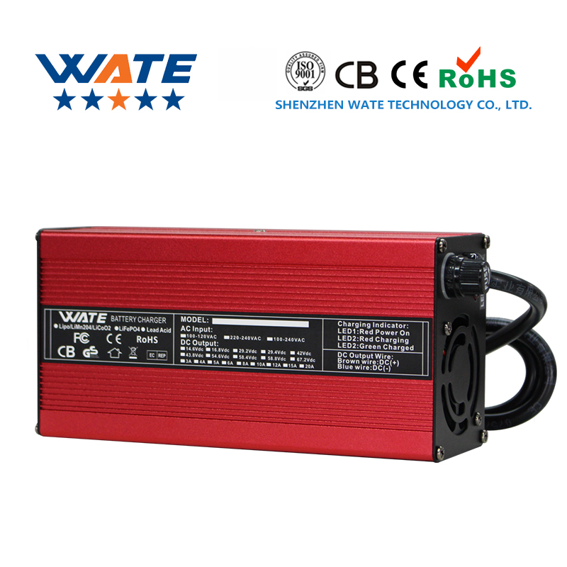 شاحن 67.2 فولت 10 أمبير حافظة  - مراجعة 84V 20A Smart Charger وسعره